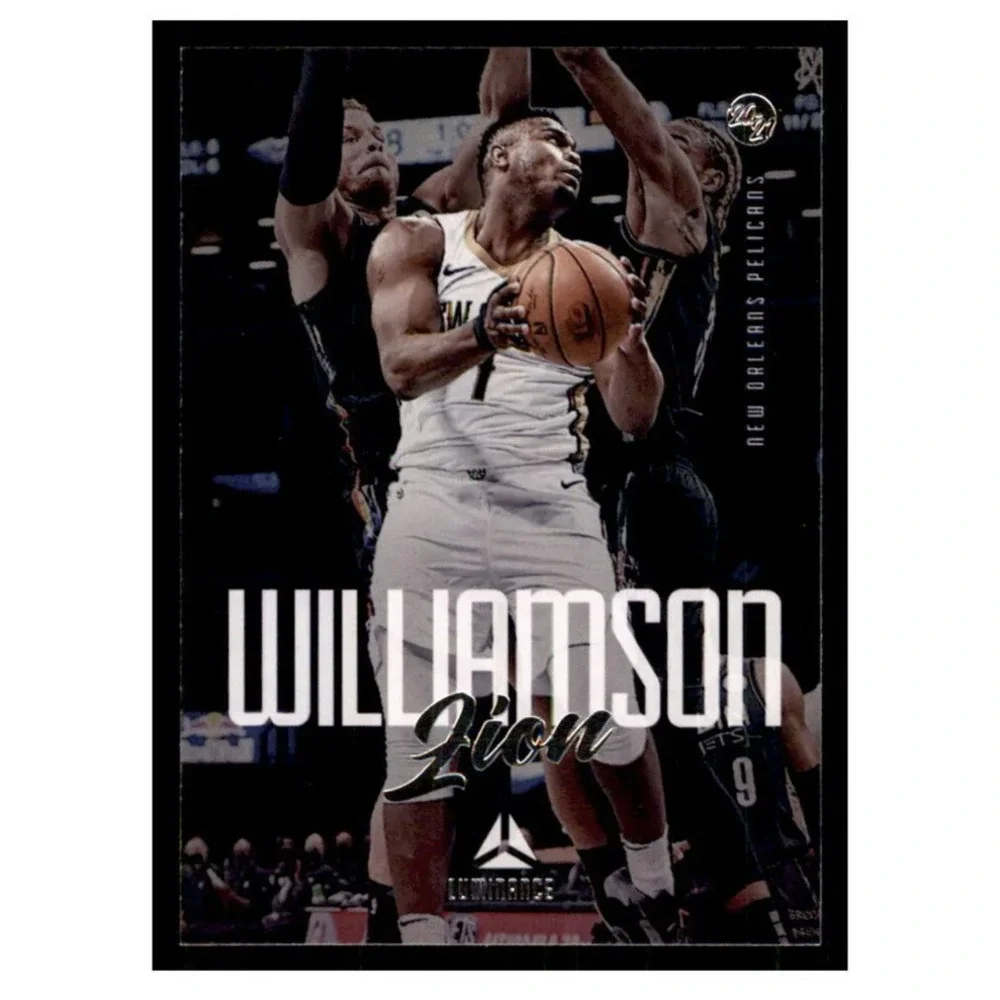 2020-21 Panini Chronicles #144 ZION WILLIAMSON Luminance New Orleans Pelicans !!
